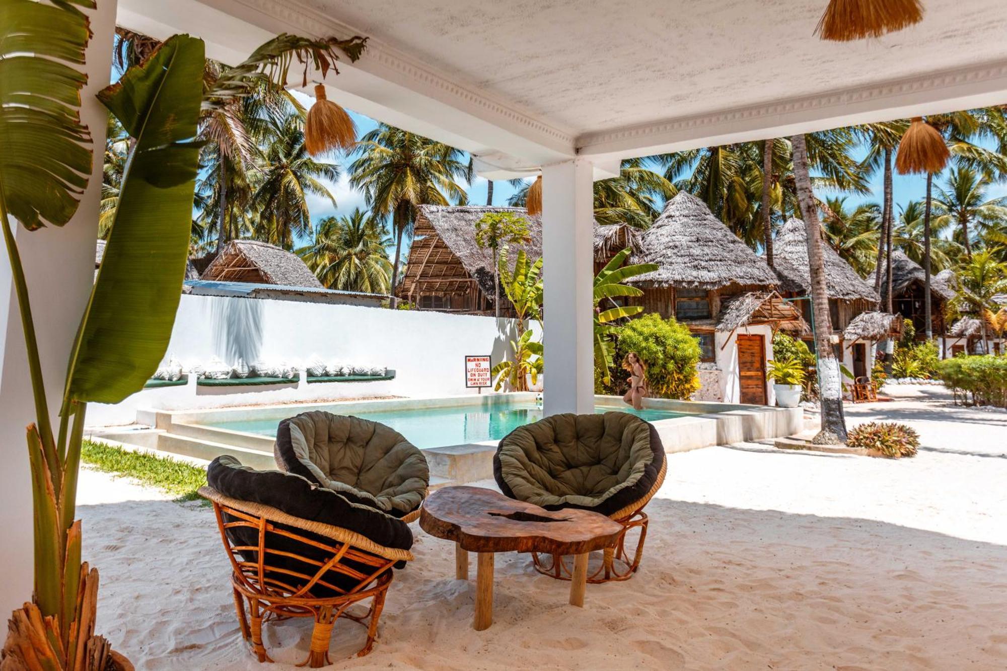 Maisha Matamu Beach Hotel Paje Esterno foto