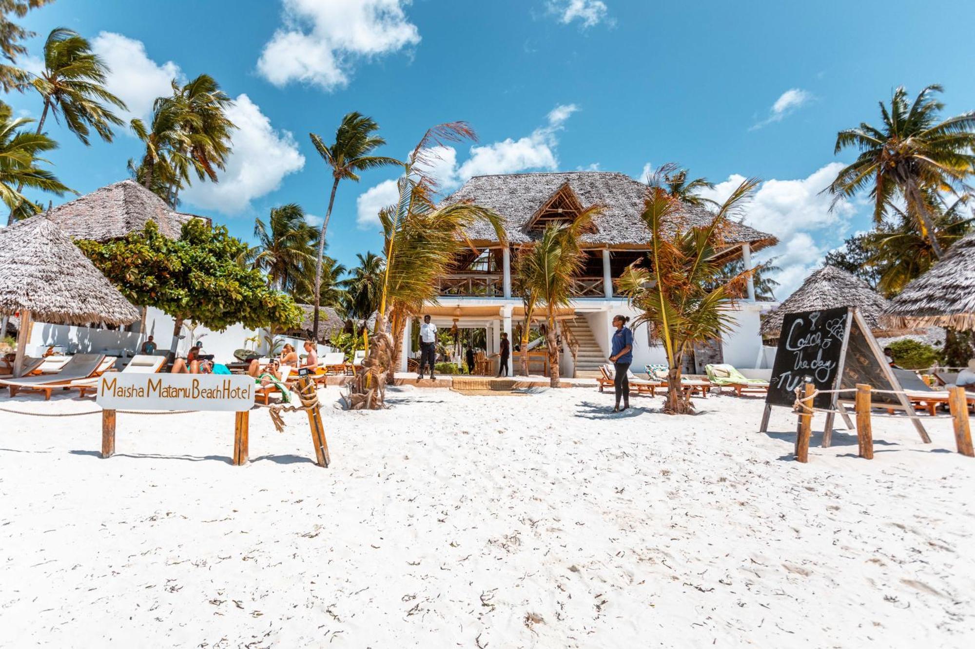 Maisha Matamu Beach Hotel Paje Esterno foto