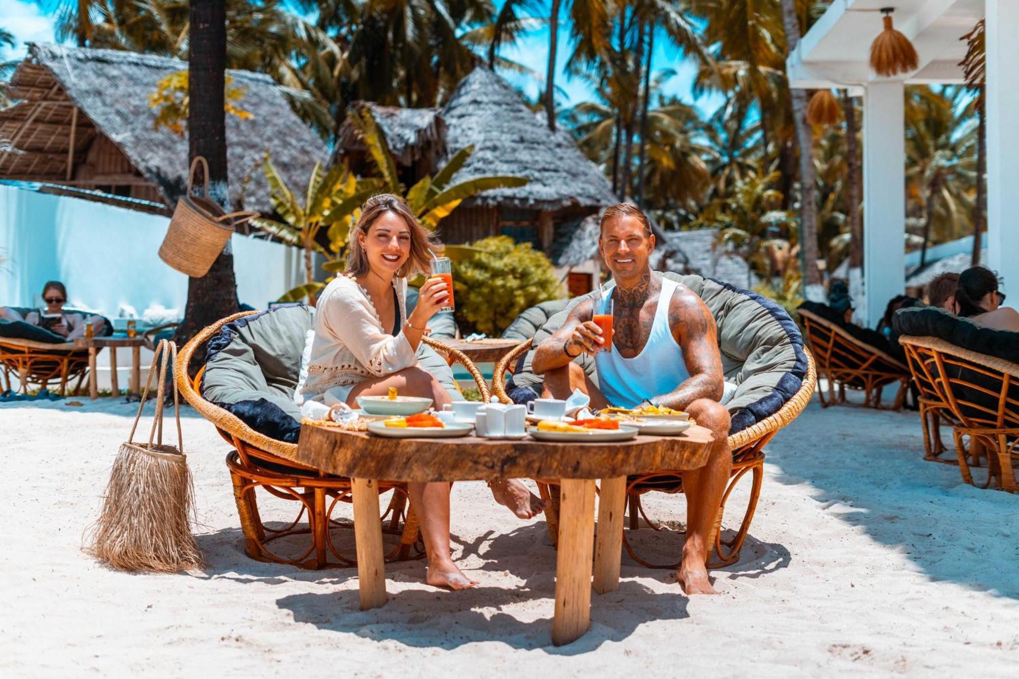 Maisha Matamu Beach Hotel Paje Esterno foto