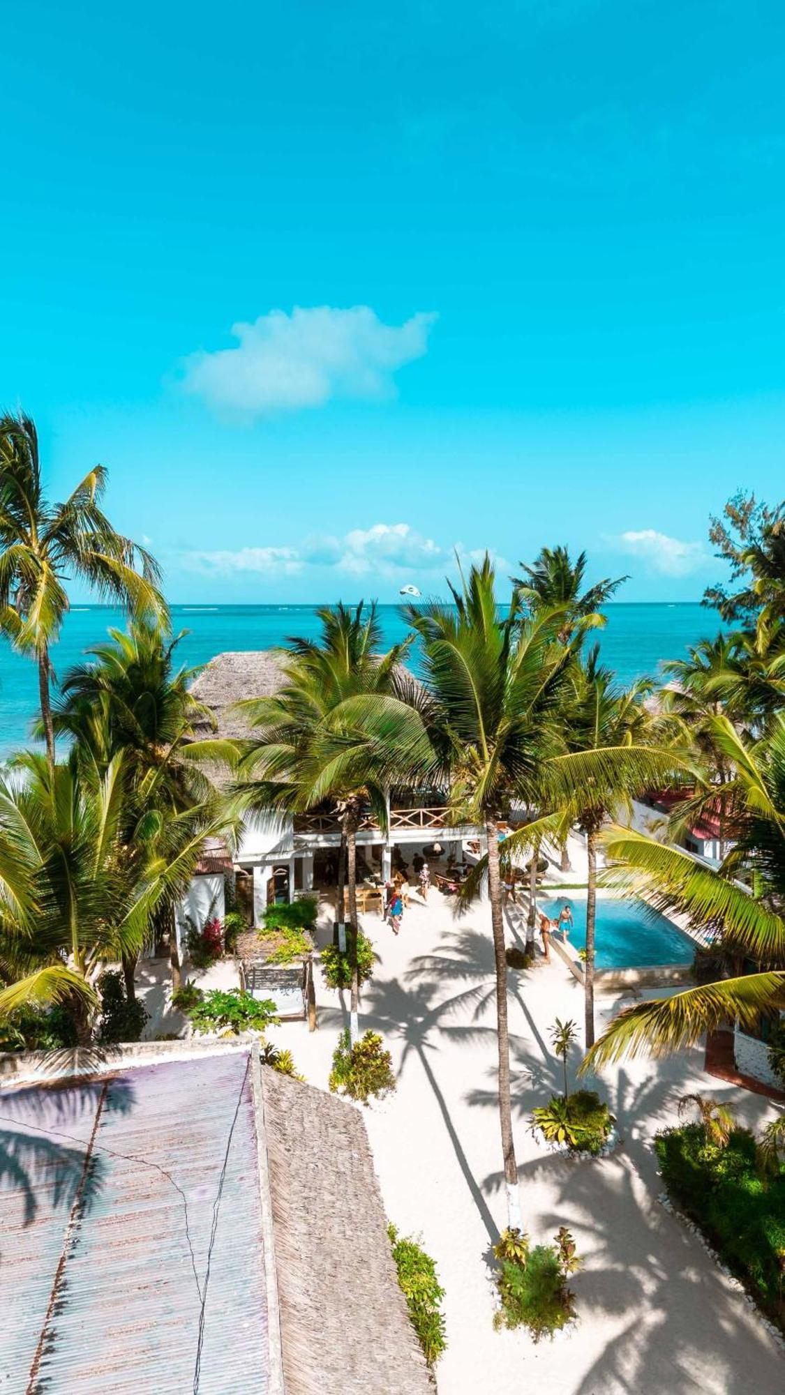 Maisha Matamu Beach Hotel Paje Esterno foto