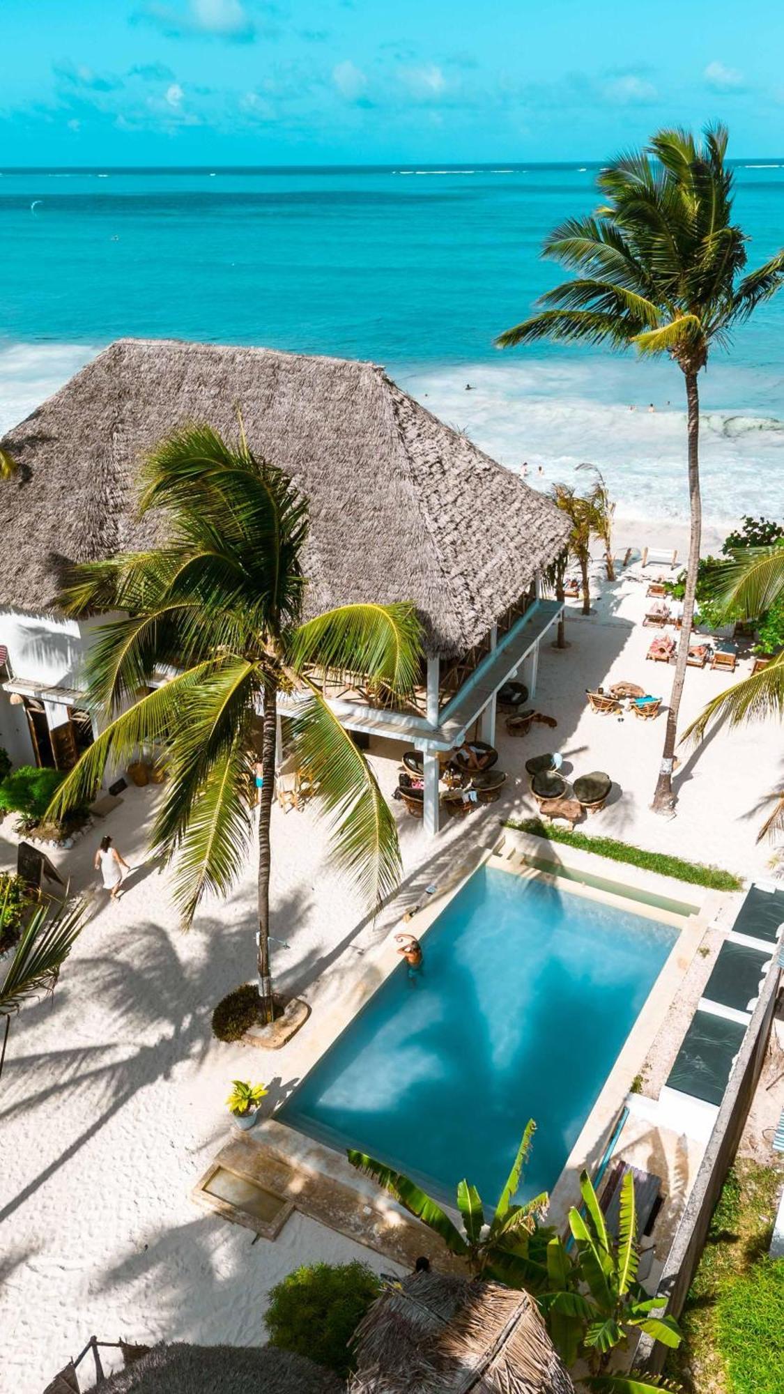 Maisha Matamu Beach Hotel Paje Esterno foto